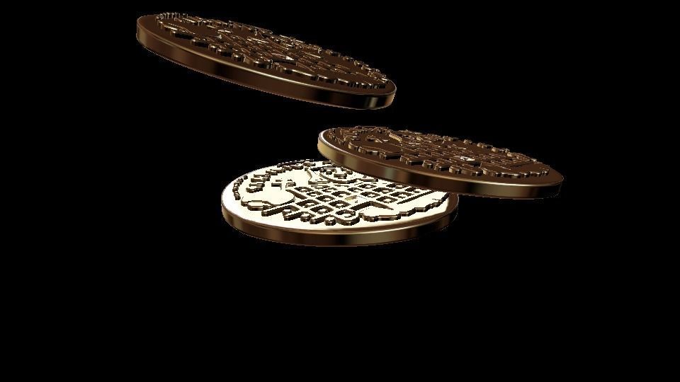 Ancient coins stl 3D model_6