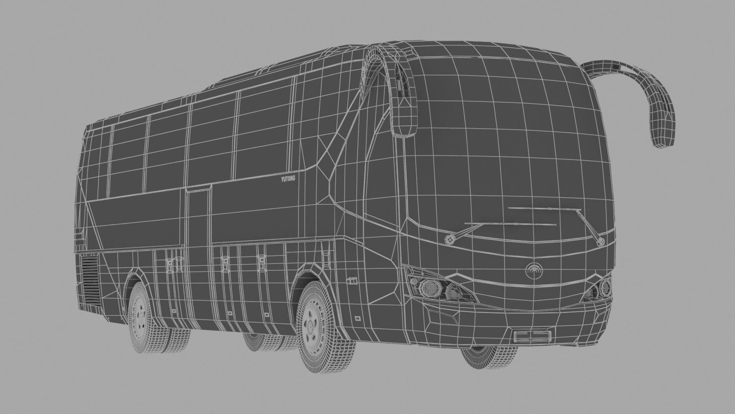 YUTONG ZK6129H 3D model_10