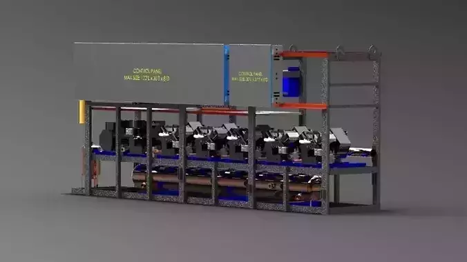 Secondary Nature parallel system rack