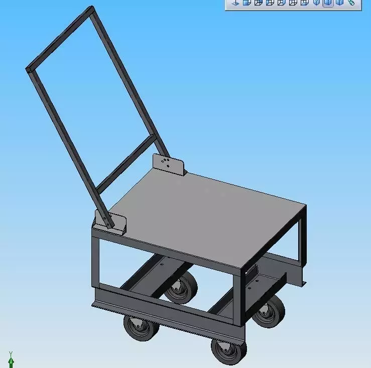 COMPRESSOR CART 3D model_0