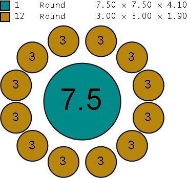 Halo engagement ring 3D print model_2