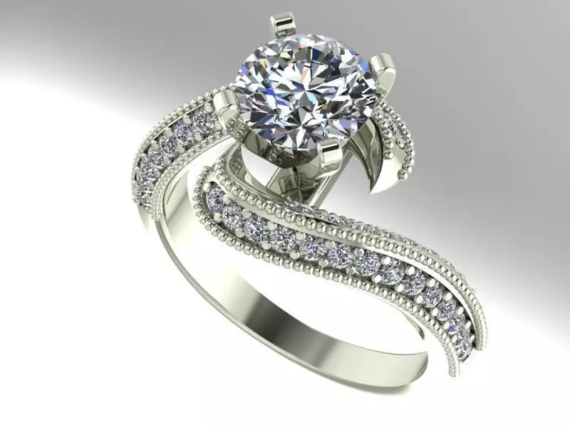 Bypass engagement ring 3D print model_0