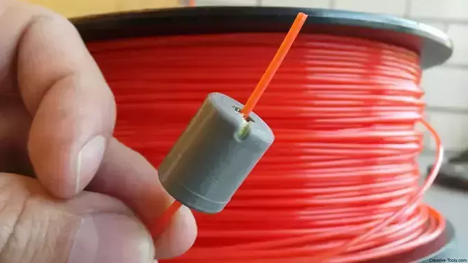 Universal 3D Printer Filament Filter Free 3D print model
