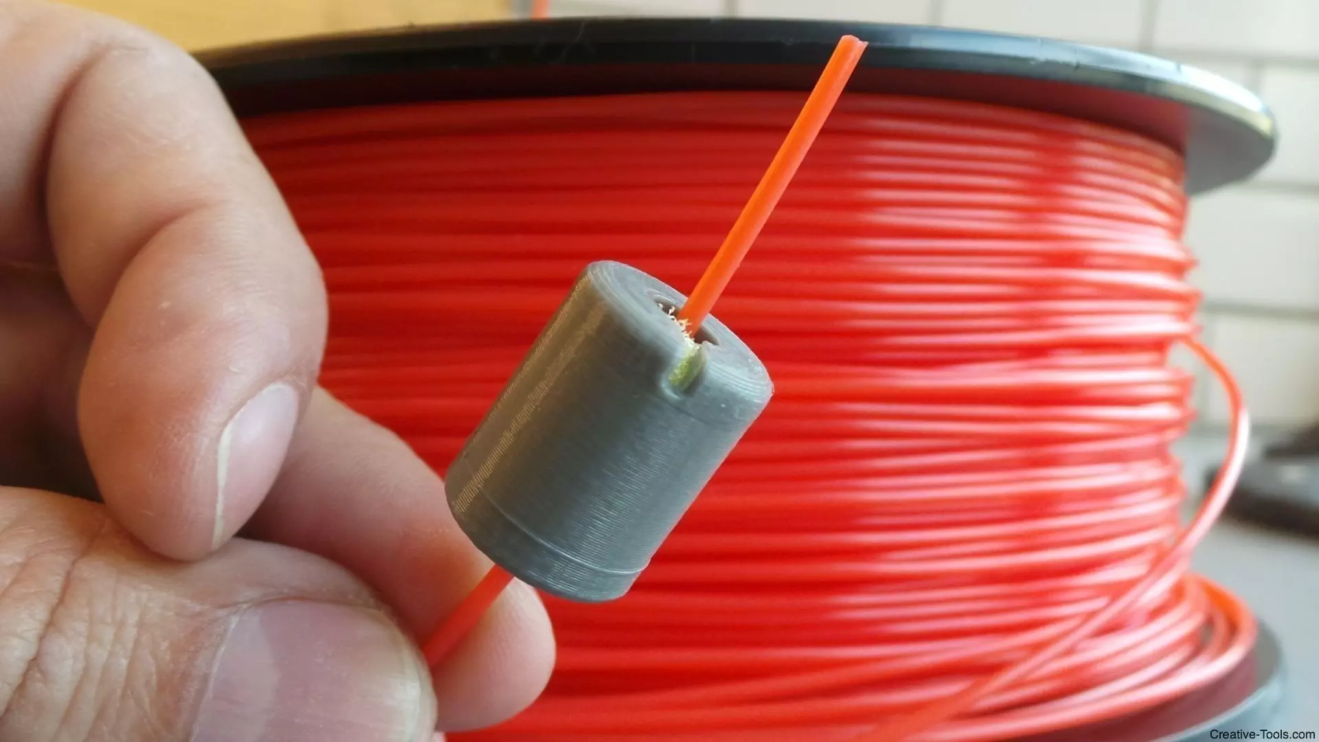 Universal 3D Printer Filament Filter Free 3D print model_0