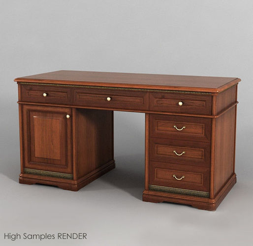 Realistic Cabinet Stol Low-poly 3D model