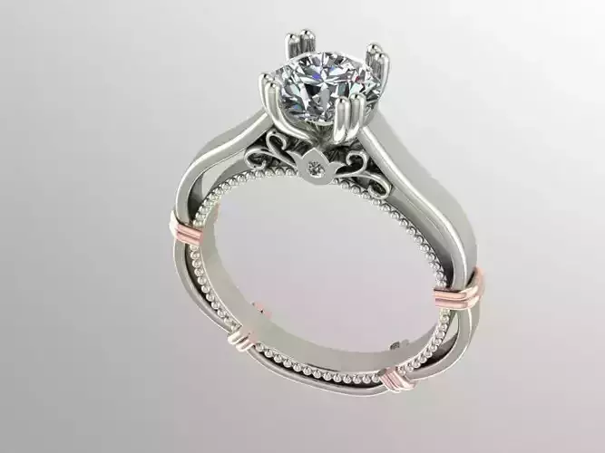Diamond engagement ring