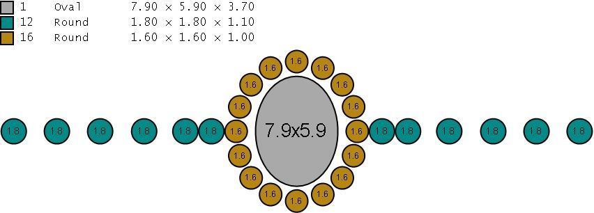 oval halo engagement ring 3D print model_2