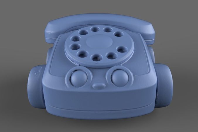 Fisher Price Chatter Phone model 3D model