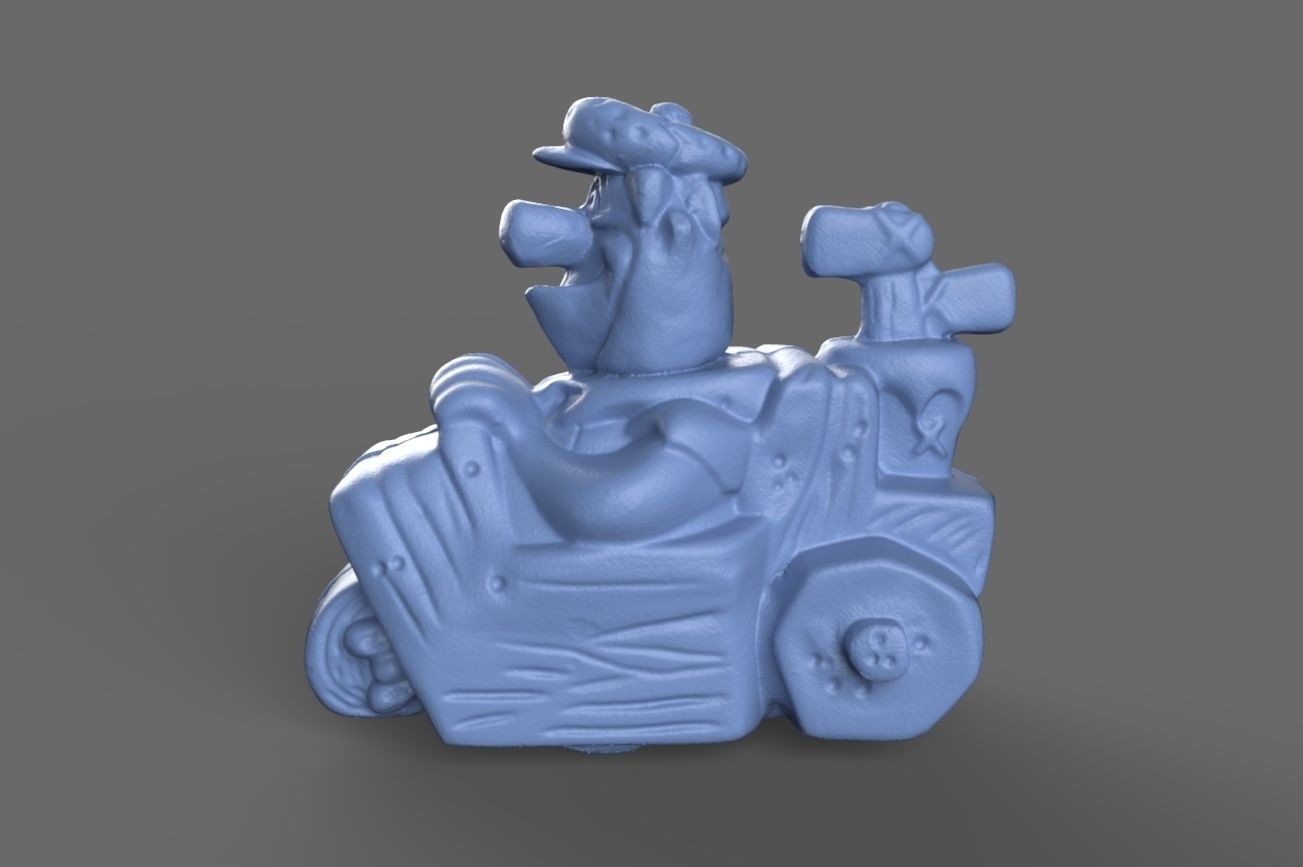 3D Fred Flintstone Toy model 3D model_1