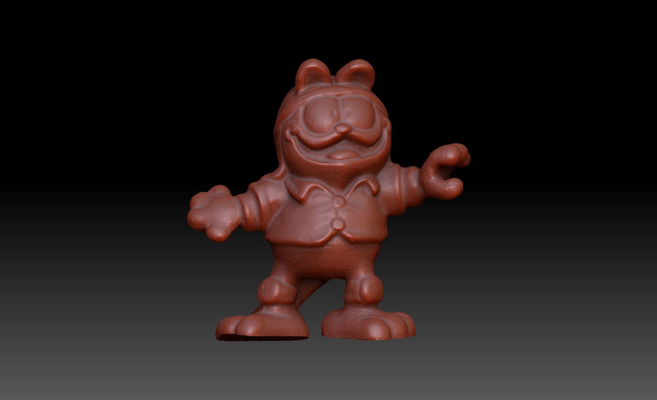 3D model Garfield Toy 1 3D model_9