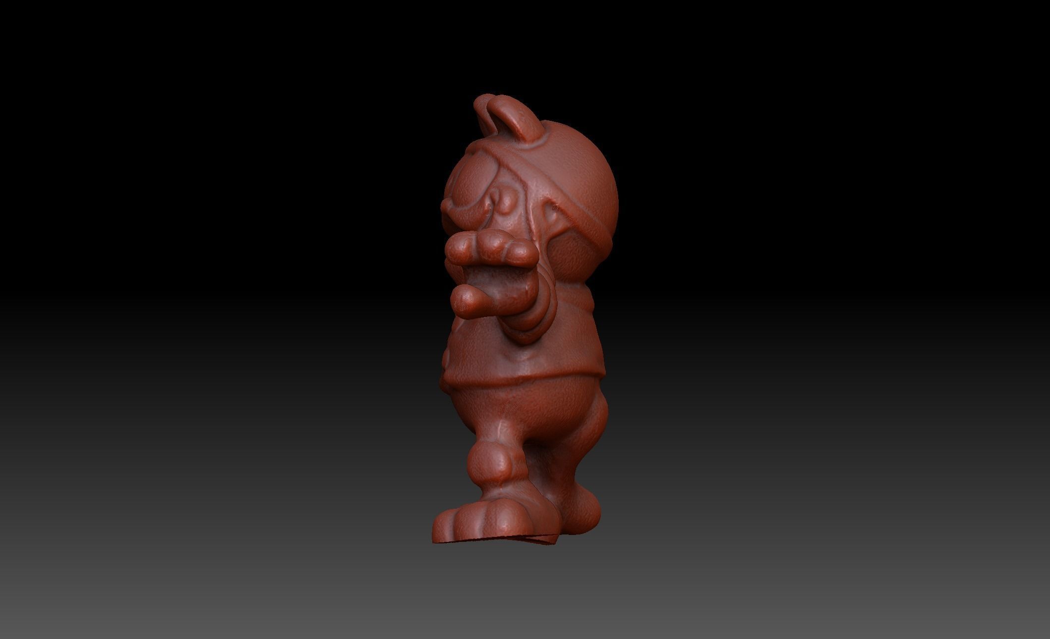 3D model Garfield Toy 1 3D model_6