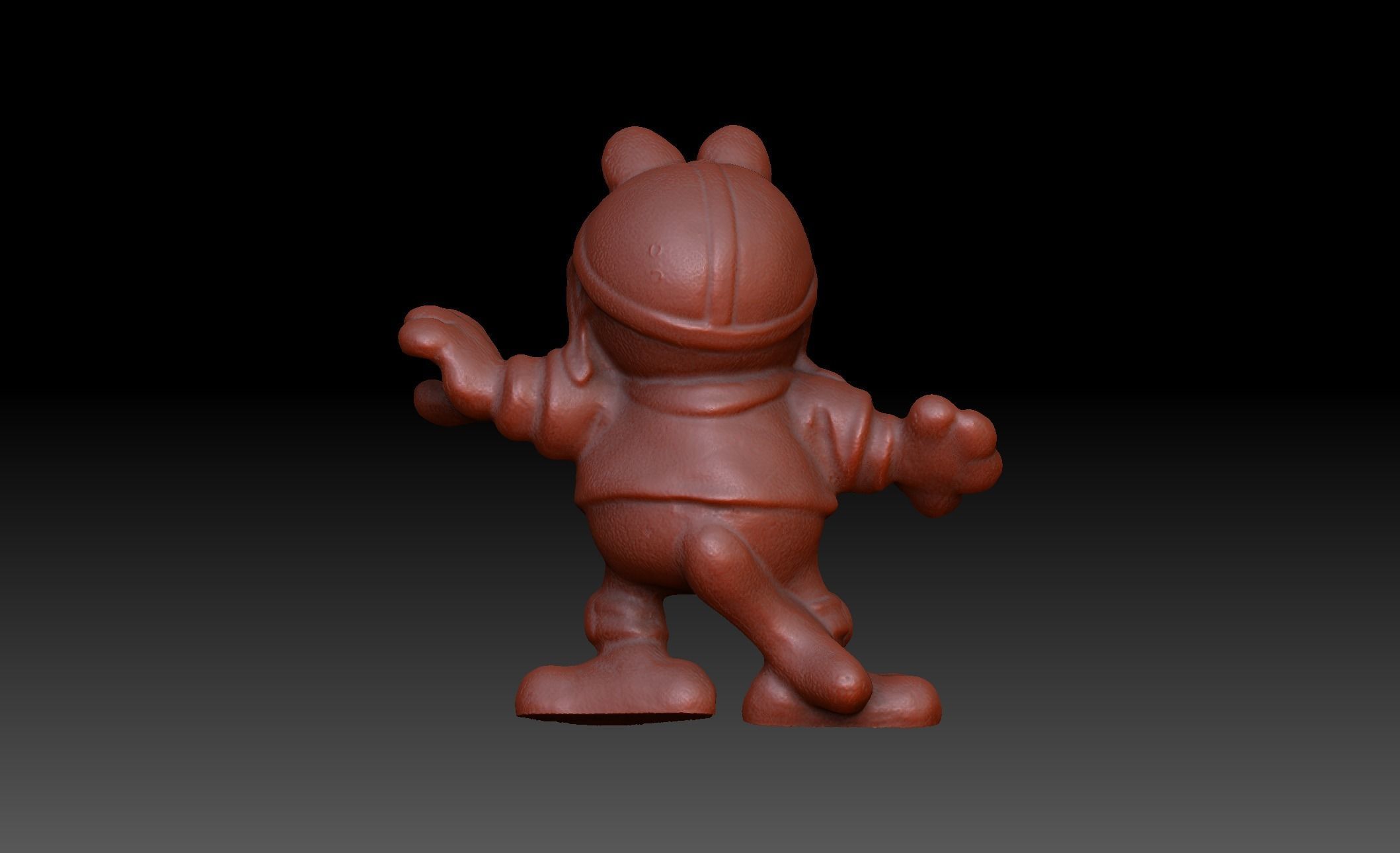 3D model Garfield Toy 1 3D model_7