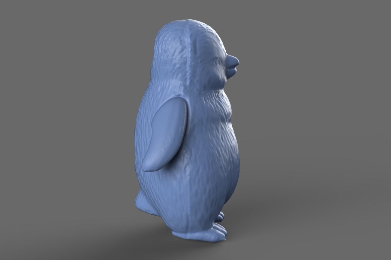 3D Happy Feet Toy 3D model_3