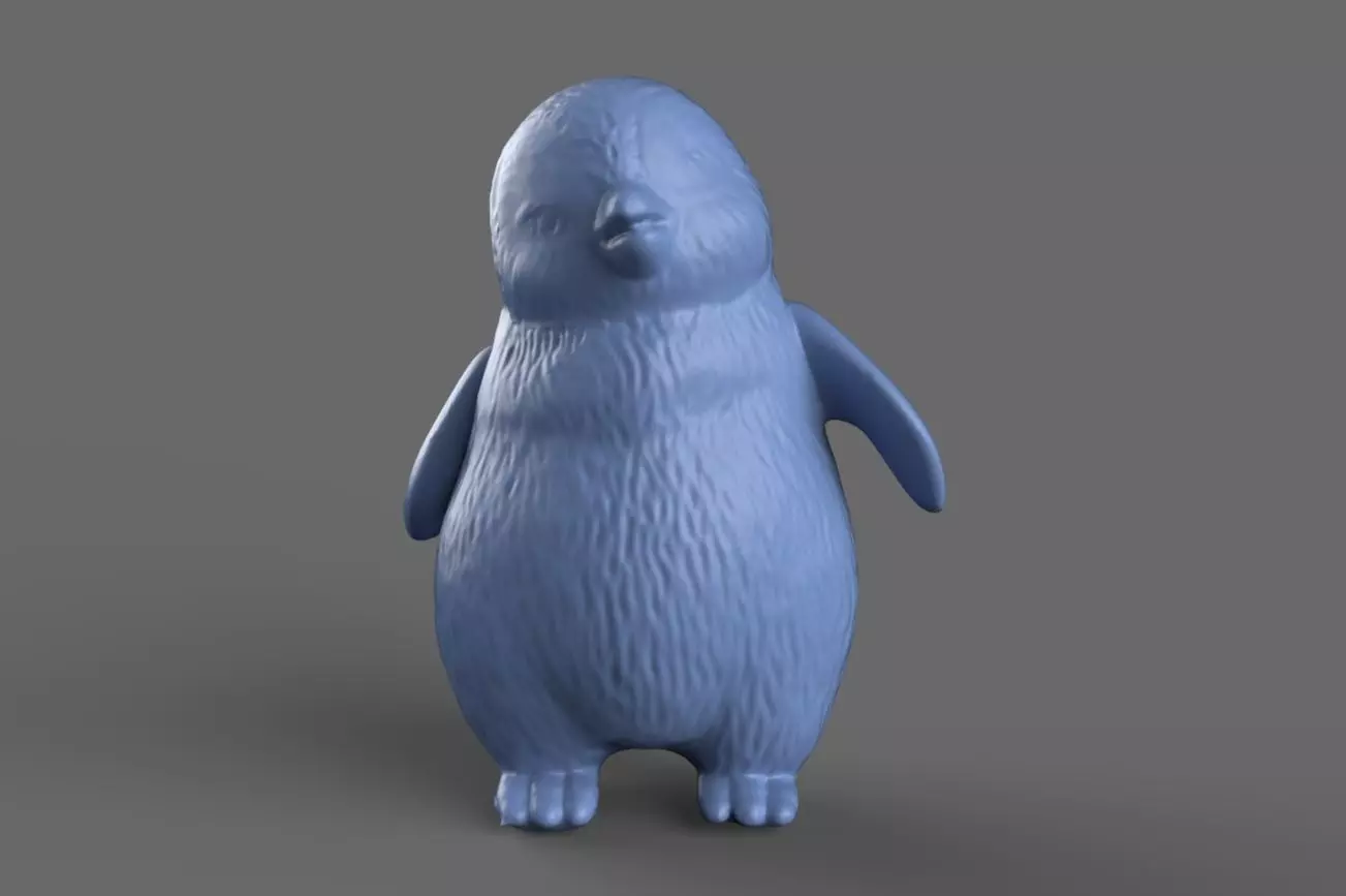 3D Happy Feet Toy 3D model_0