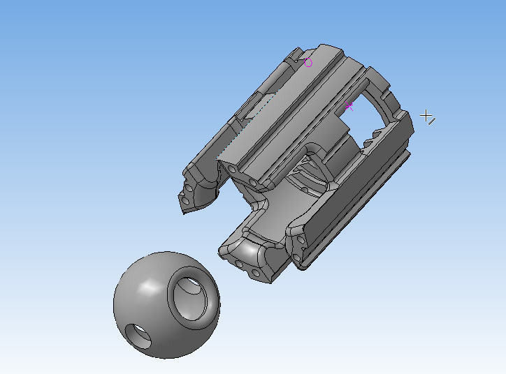 Universal mount 3D print model_8