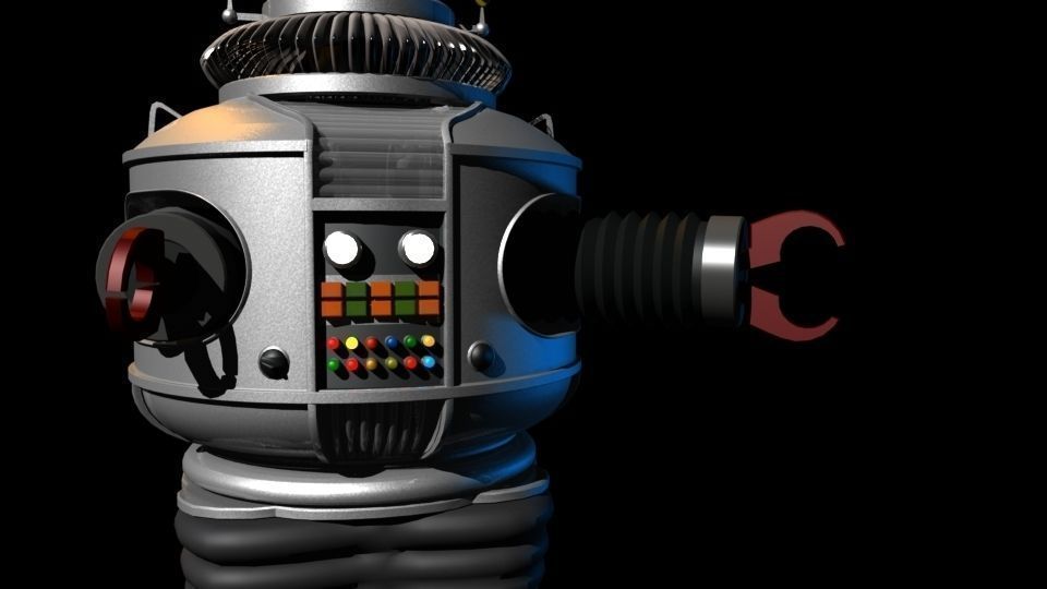 Lost In Space Robot B9 3D model_3
