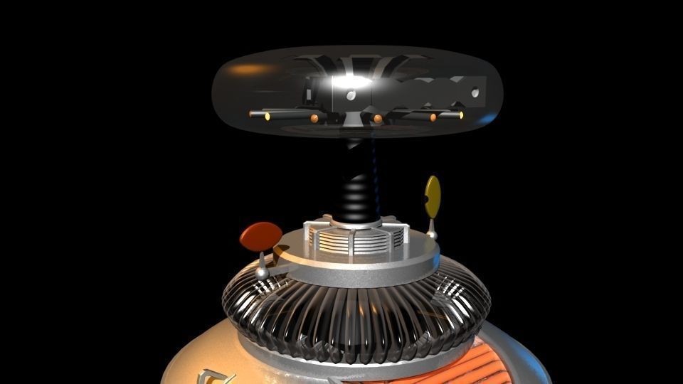 Lost In Space Robot B9 3D model_5
