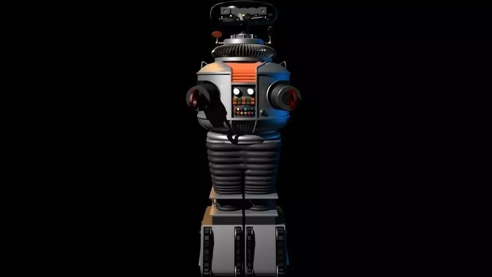 Lost In Space Robot B9 3D model_0
