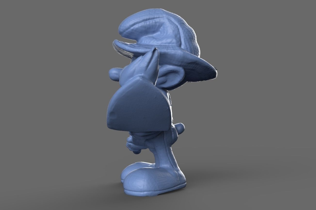 Farmer Smurf Toy 3D model 3D model_1