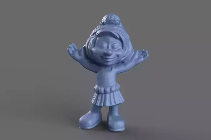 Vexy Smurf 3D model 3D model