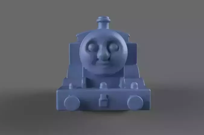 3D Thomas the Tank Engine Toy 3D model
