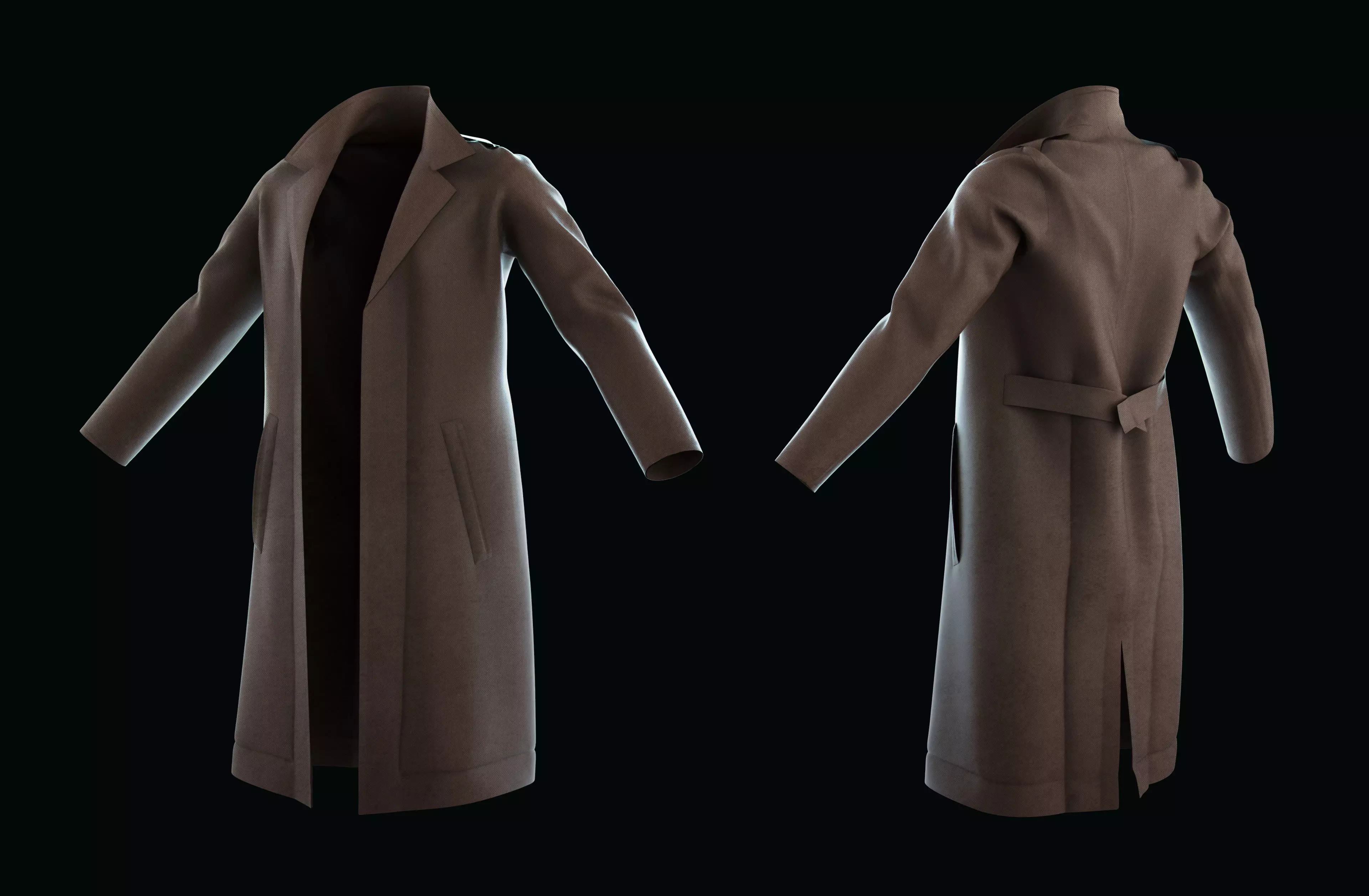 Cloth set for Marvelous Designer 3D model_0