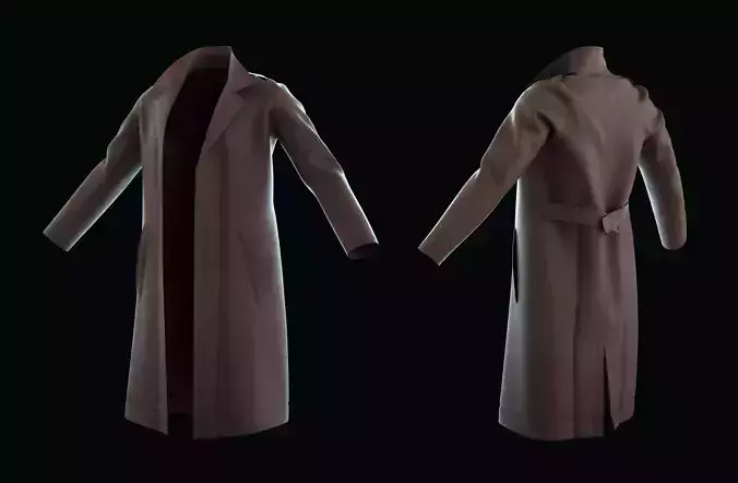 Cloth set for Marvelous Designer 3D model