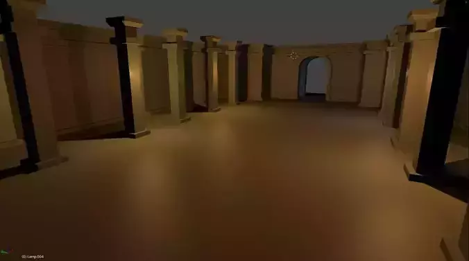 Low-Poly walls for procedurally generated dungeons