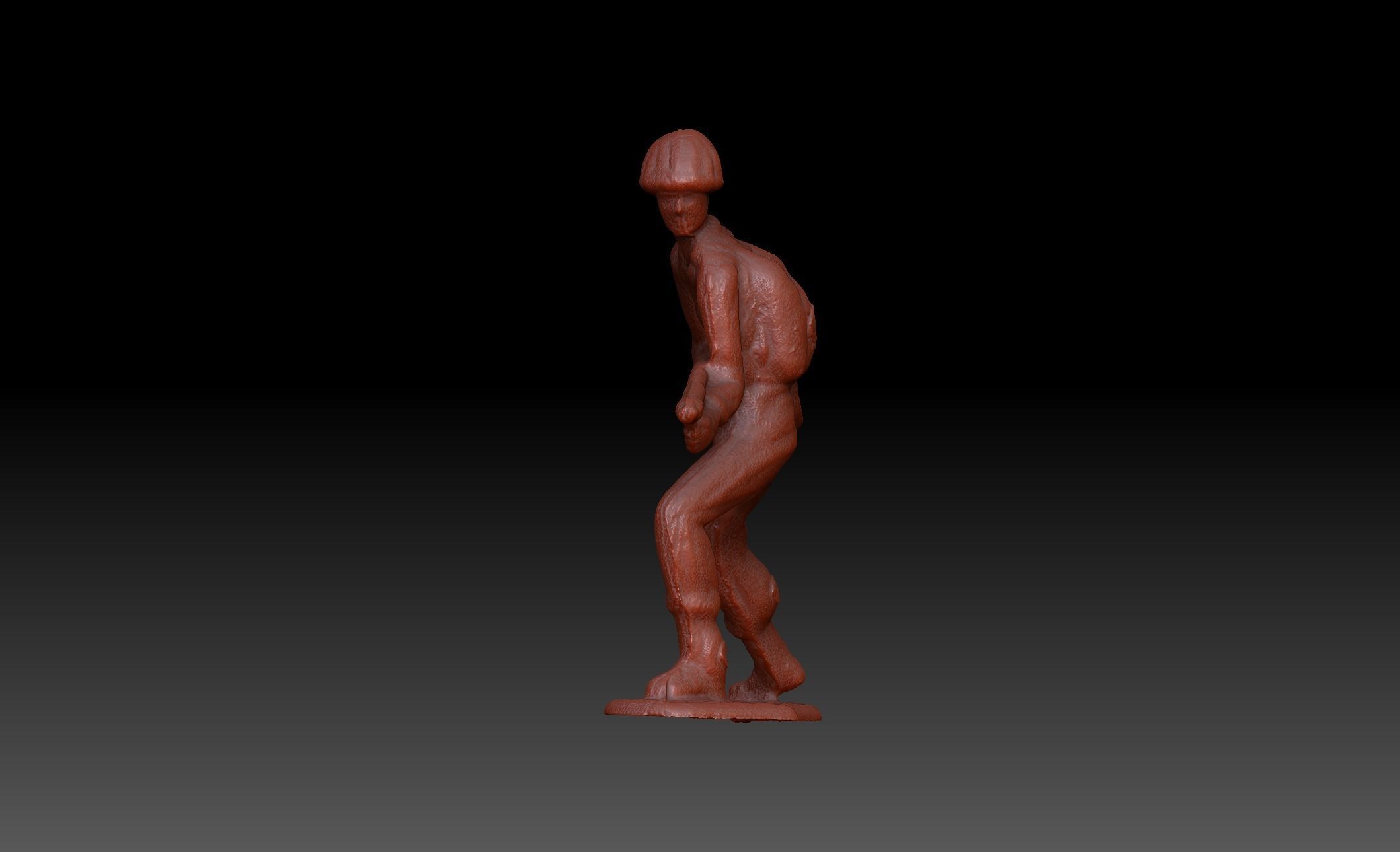 Green Army Men Flamethrower 3D model 3D model_6