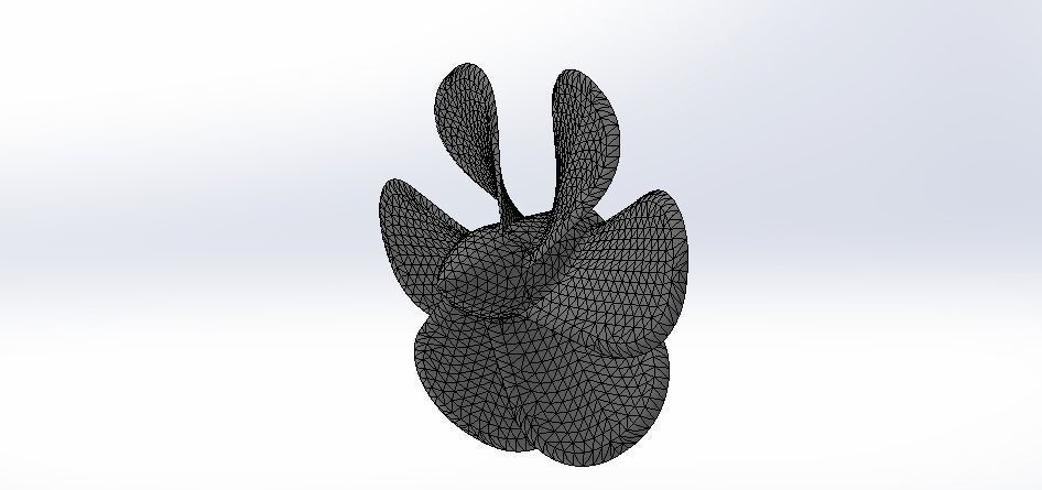 PROPELLER flower 3D model_4