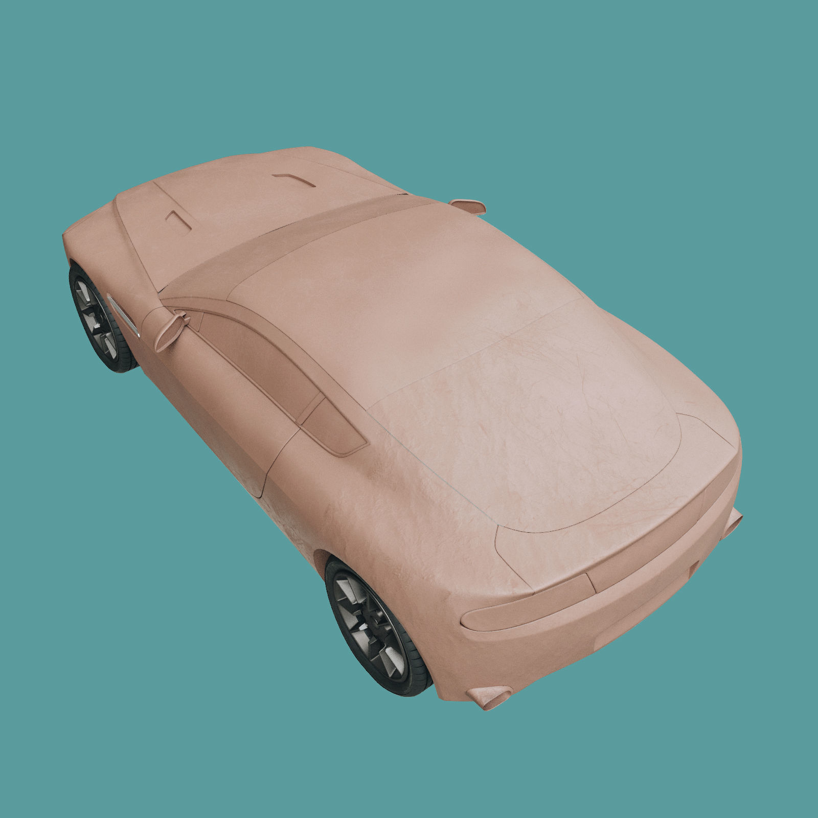 Car design scene 3D model_11
