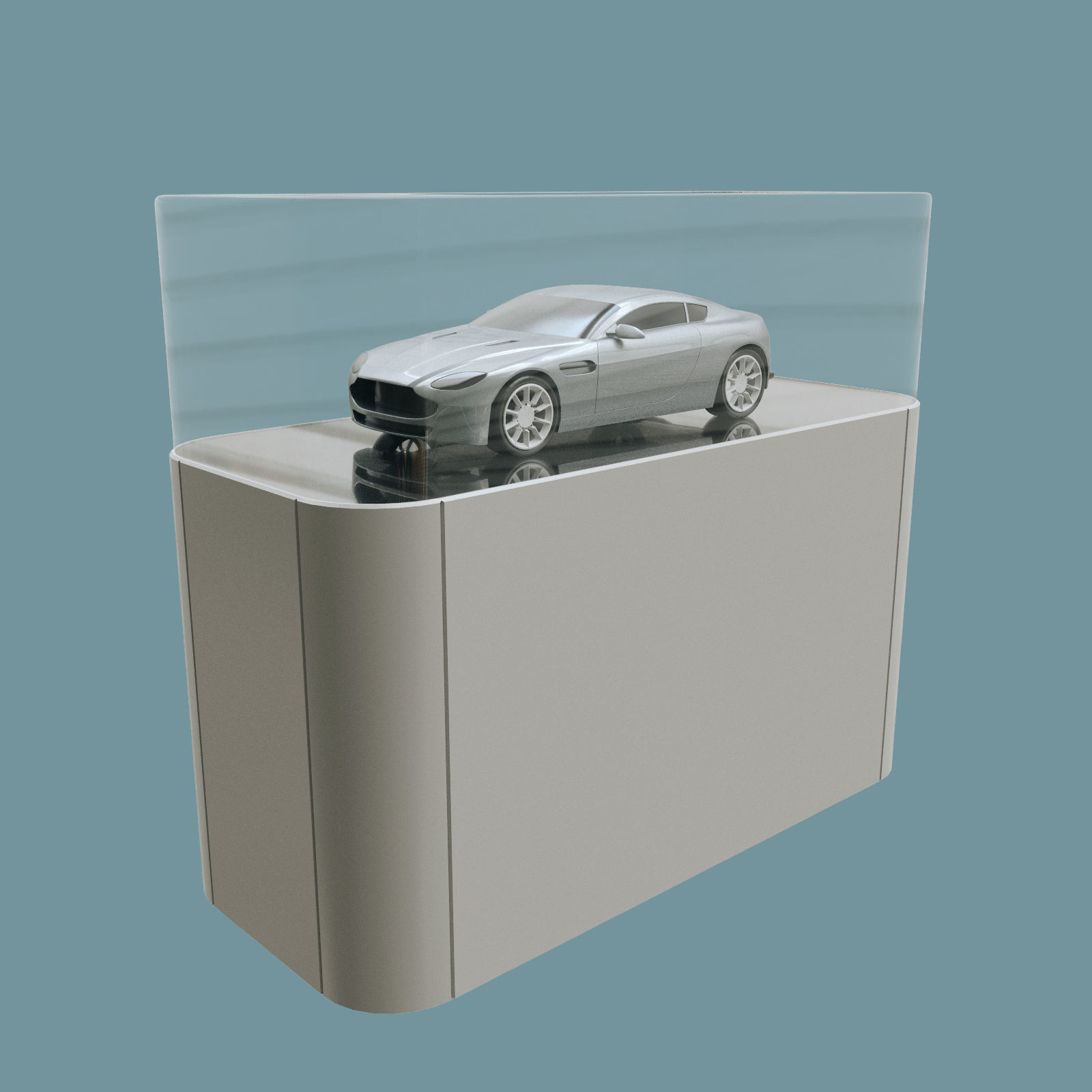 Car design scene 3D model_20