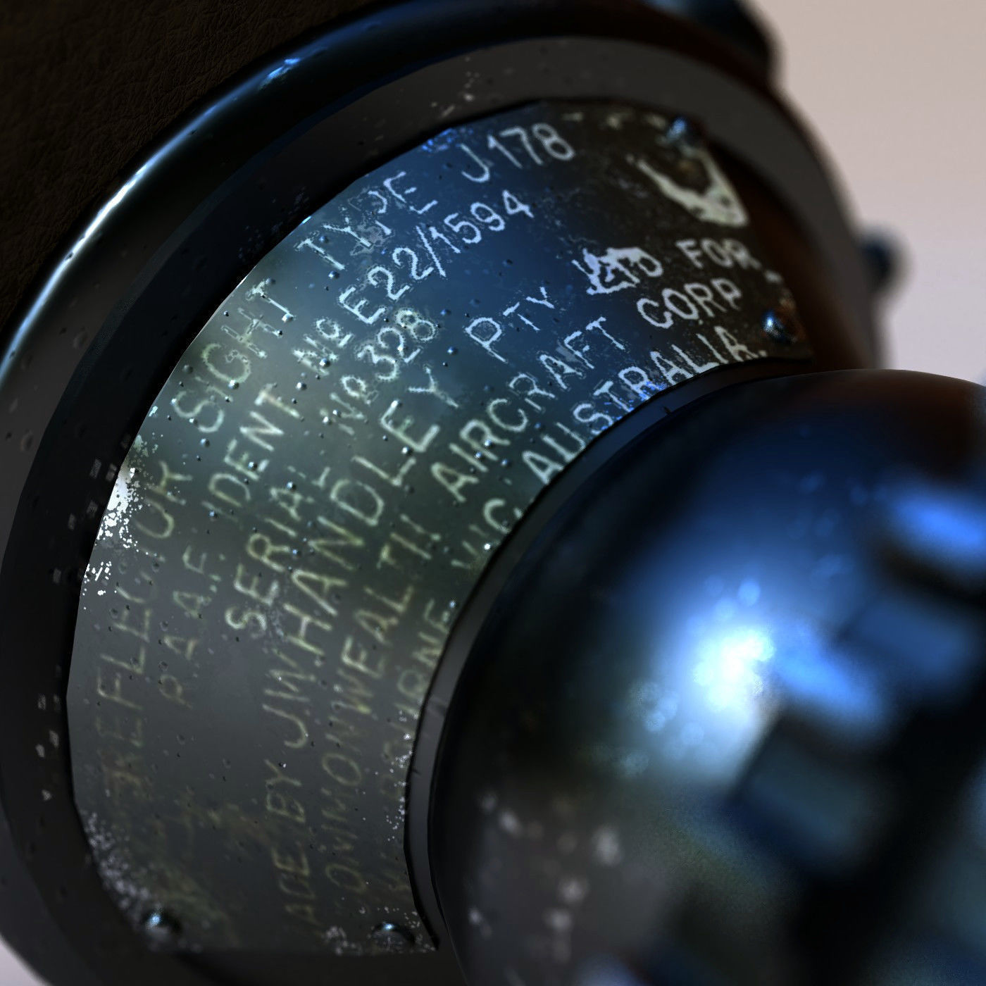 reflector sight j178 3D model_2