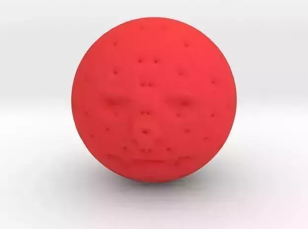 Blood Moon flat base Free 3D print model