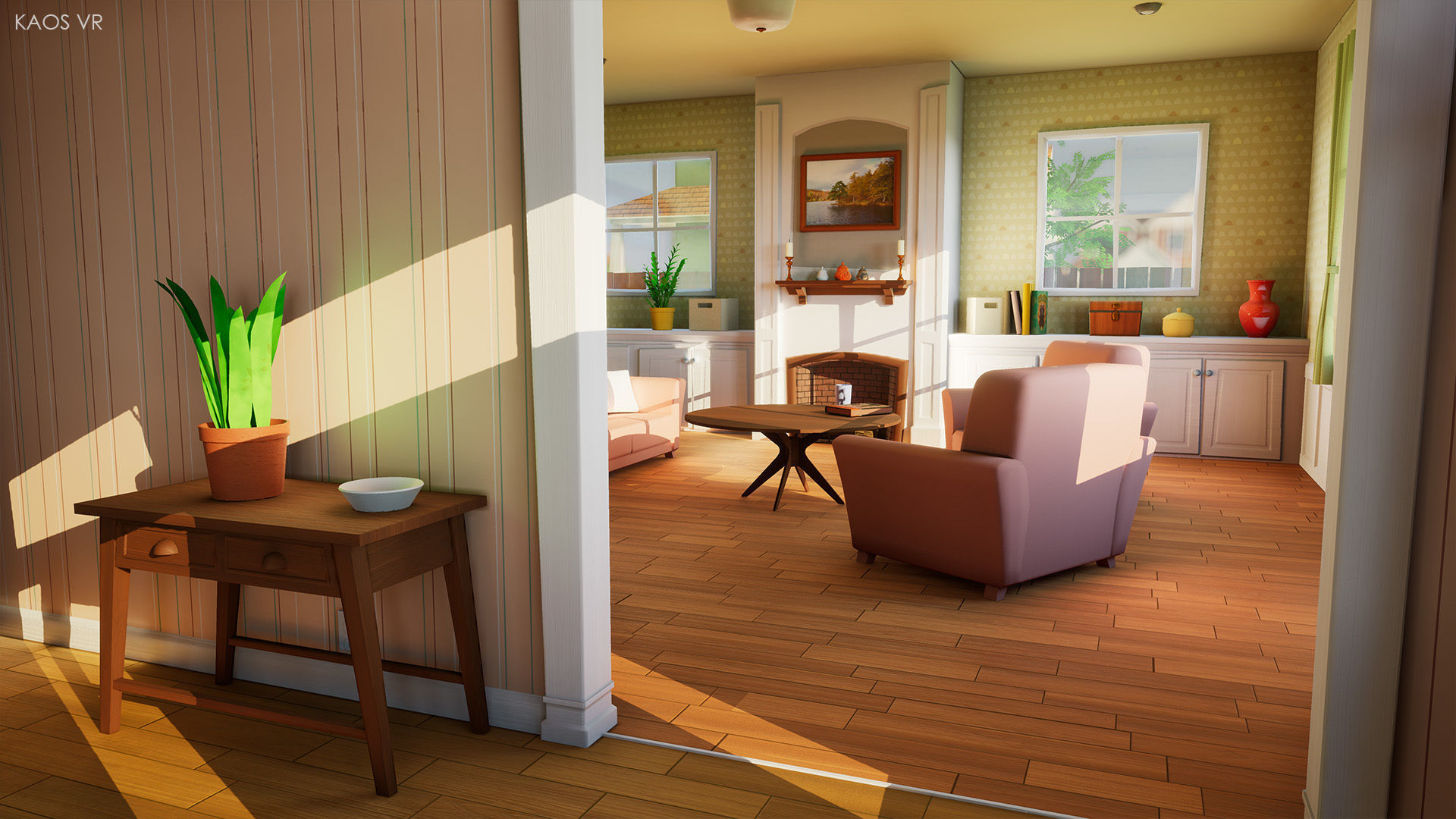 Cartoon House Vol1 - UE4 file only Low-poly 3D model_3