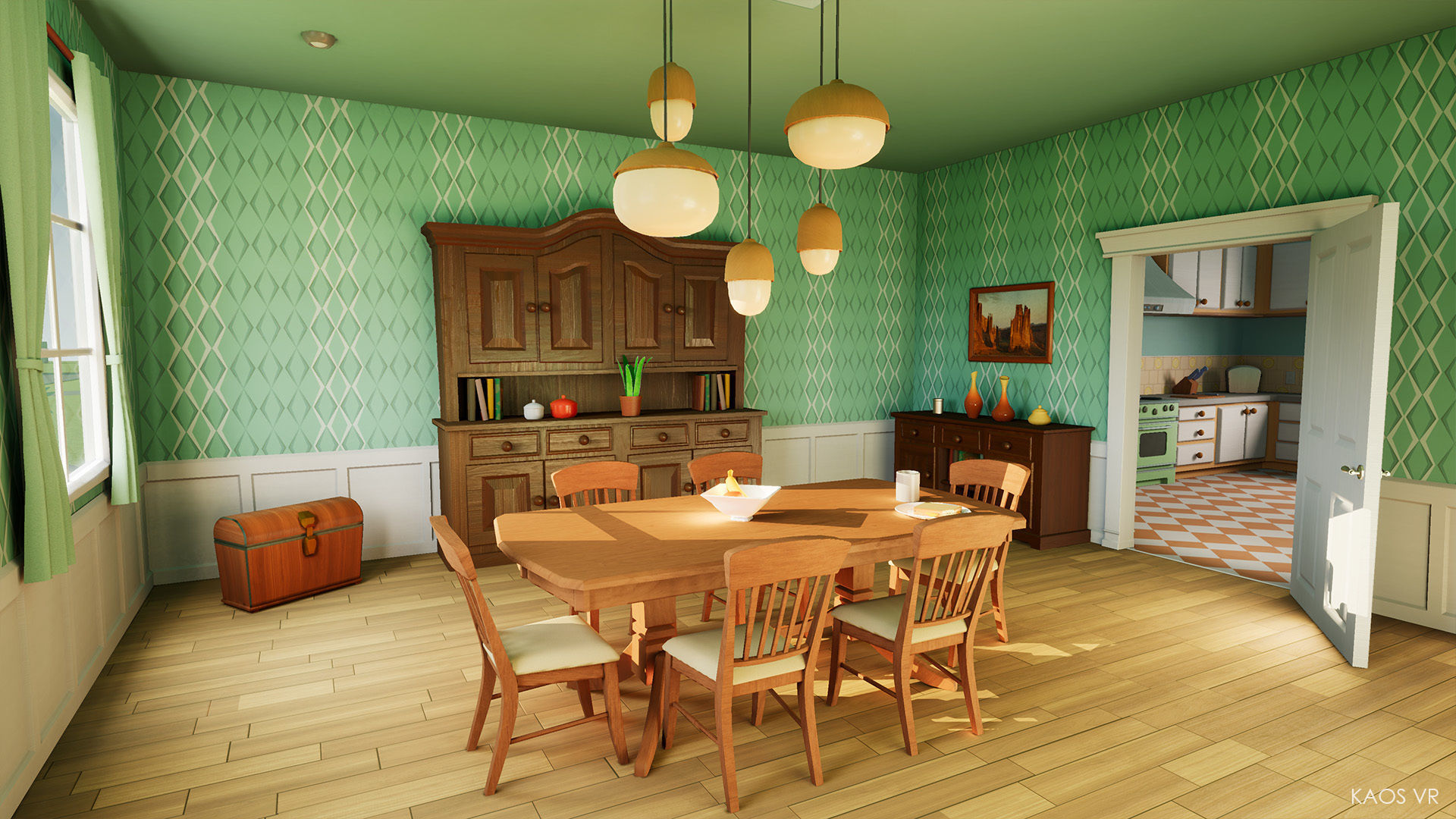 Cartoon House Vol1 - UE4 file only Low-poly 3D model_1