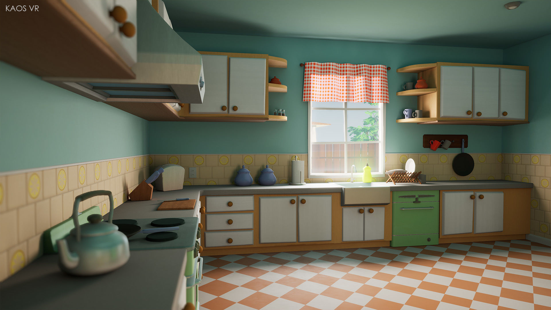 Cartoon House Vol1 - UE4 file only Low-poly 3D model_5
