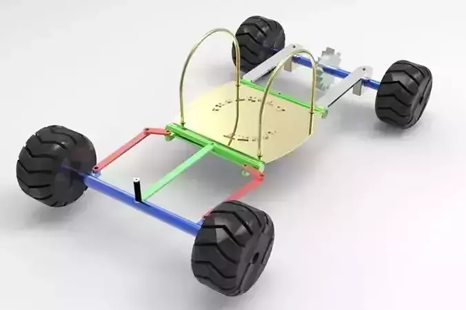 Toy Car Buggy 3D print model