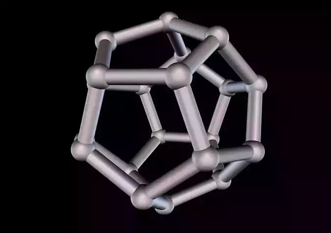 011 Mathart - Platonic Solids - Dodecahedron 02 - 10 cm  3D print model