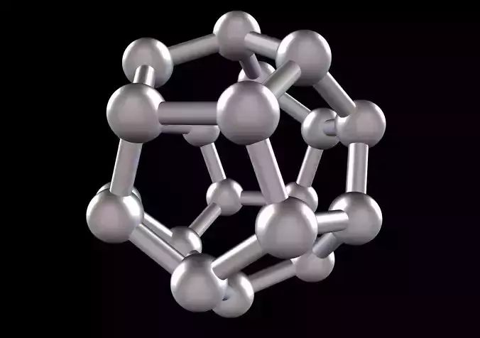 012 Mathart - Platonic Solids - Dodecahedron 03 - 10 cm 