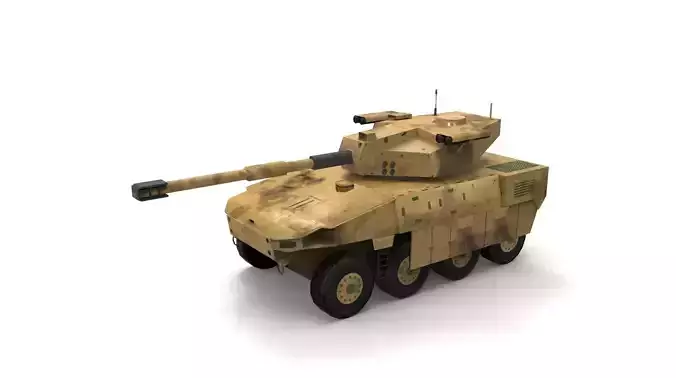 Panzer T-Rex Low-poly