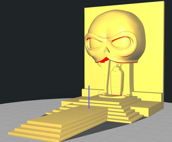MummRa Sarcophagus and Vision Pool 3D print model