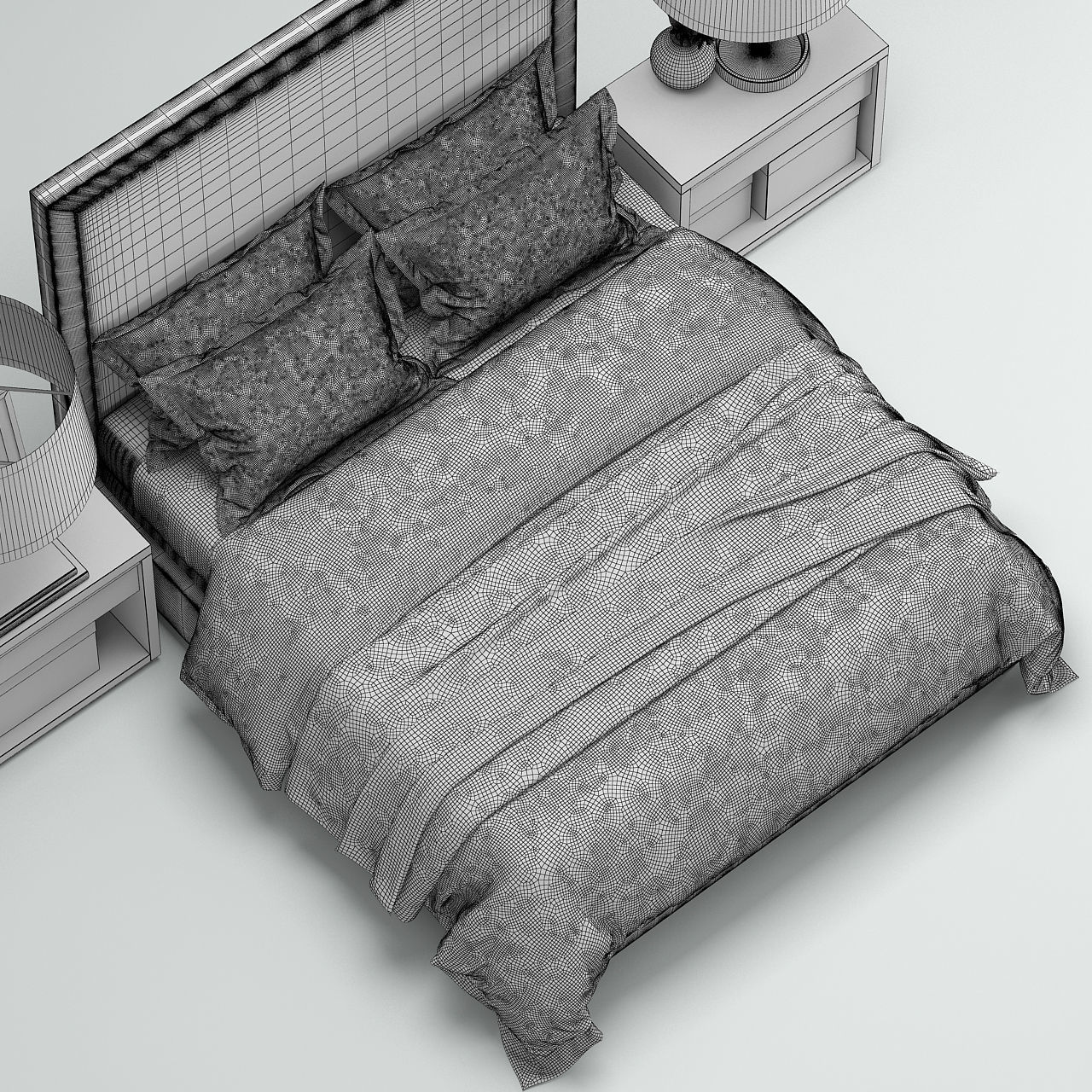 RH Wallace Upholstered bed 3D model_5