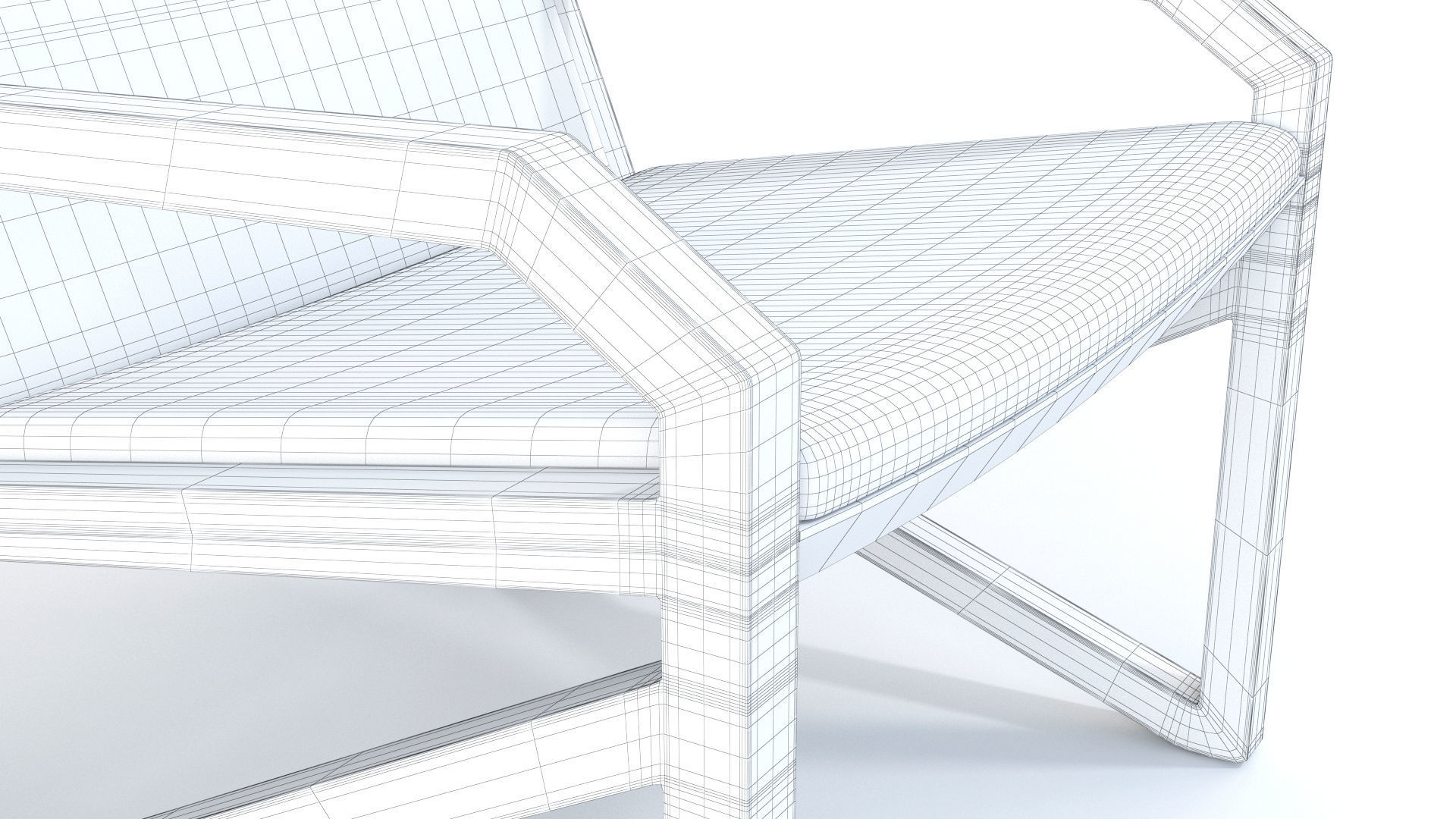 OVO Poltrona Lateral Armchair 3D model_6