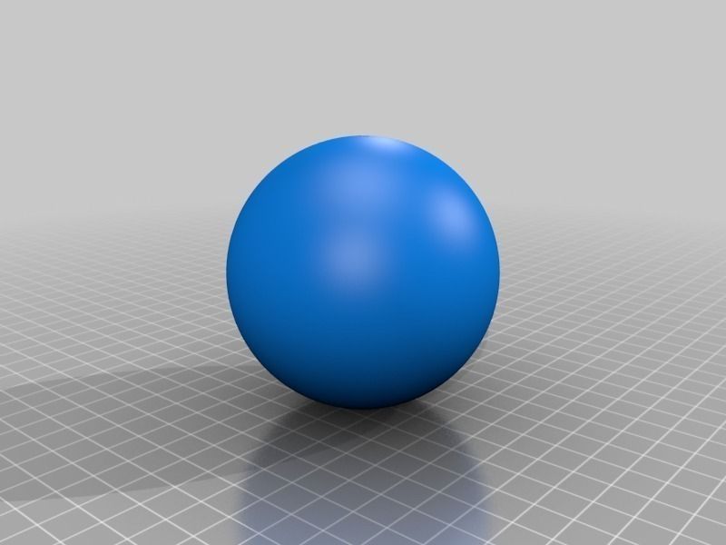 Sphere ball Free 3D print model_1