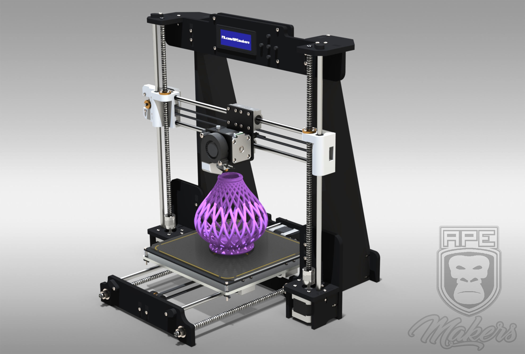 PRINTER 3D ANET A8 3D model_1