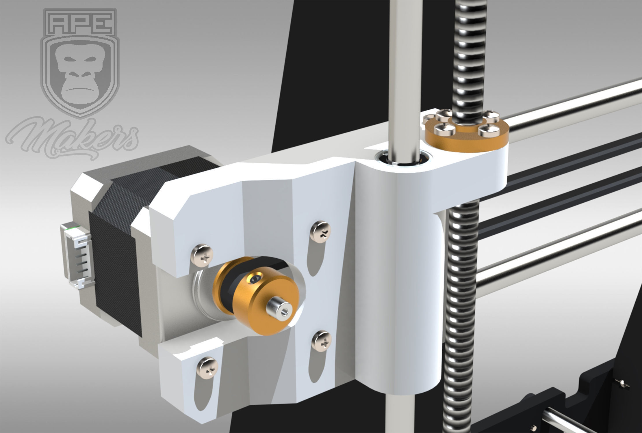 PRINTER 3D ANET A8 3D model_4