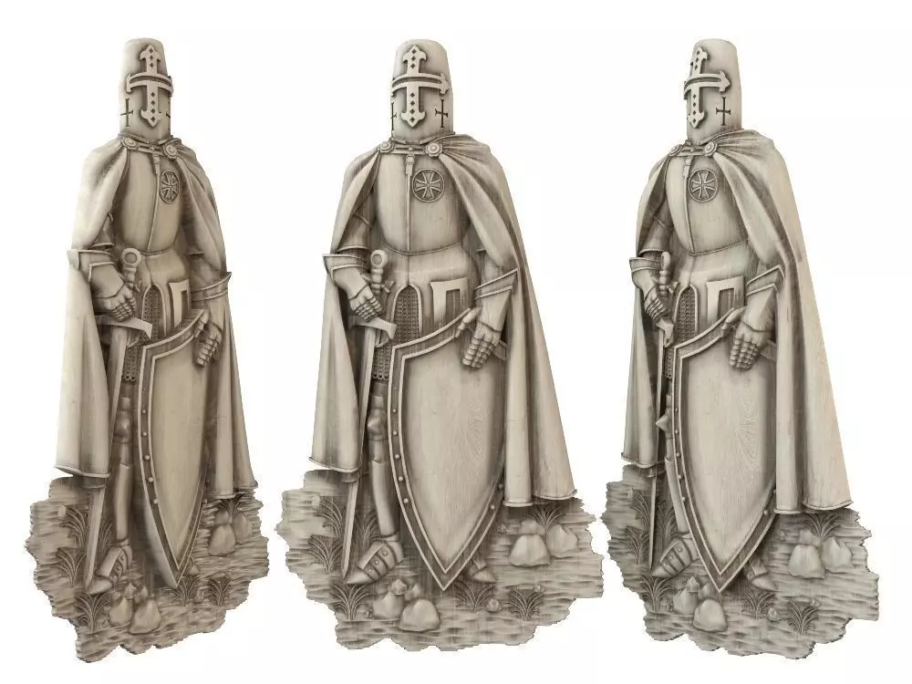 bas knight 3D print model_0