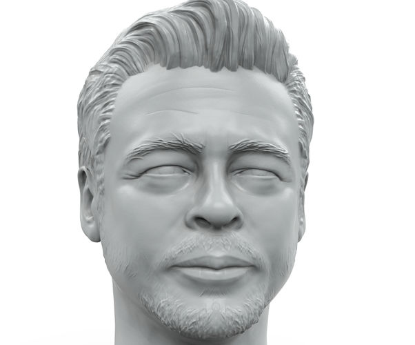 Benicio Del Toro 3D printable portrait sculpture  3D print model