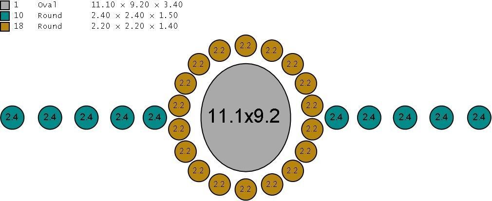 oval halo engagement ring 3D print model_2